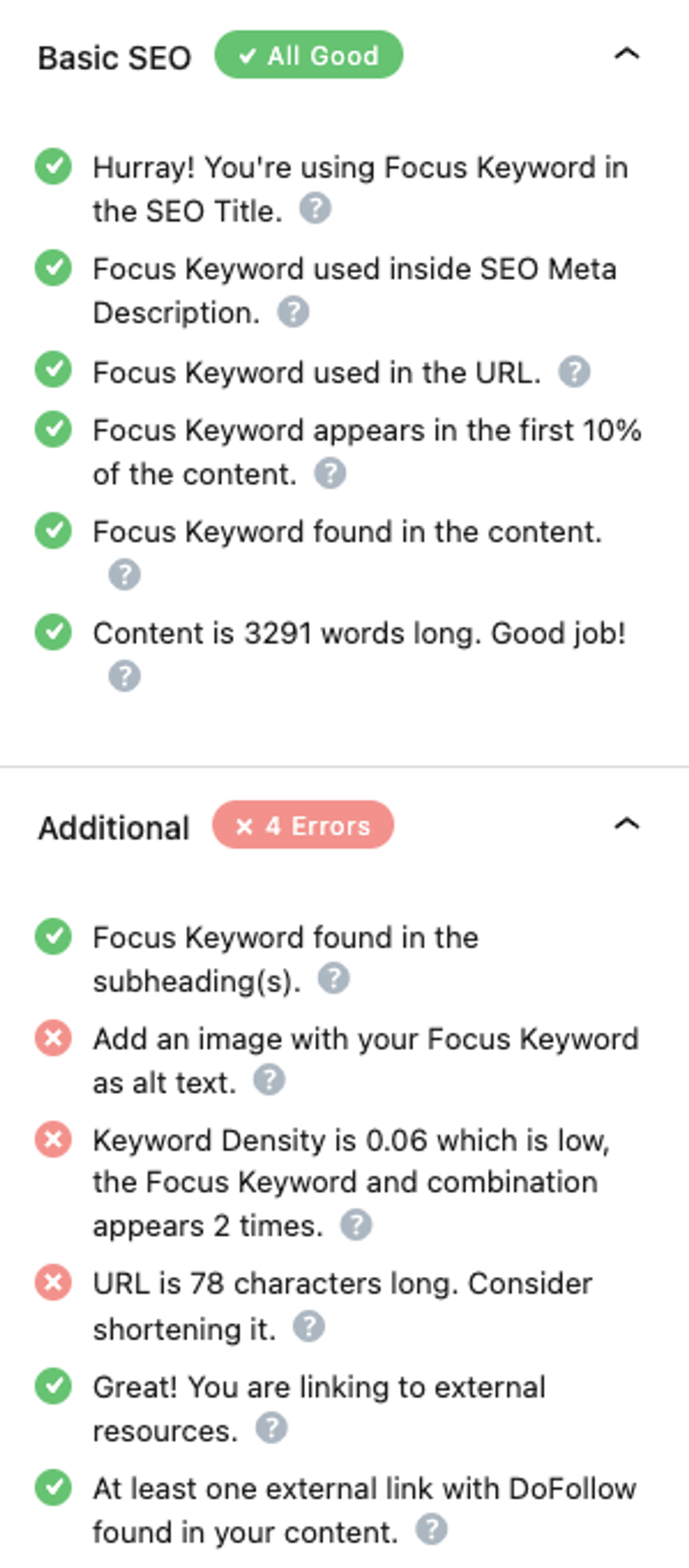 rankmath in wordpress