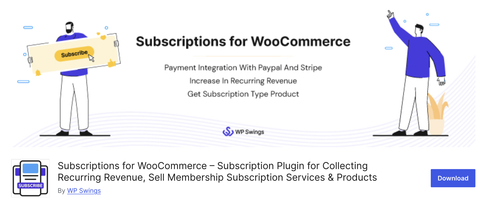subscriptions for woocommerce plugin
