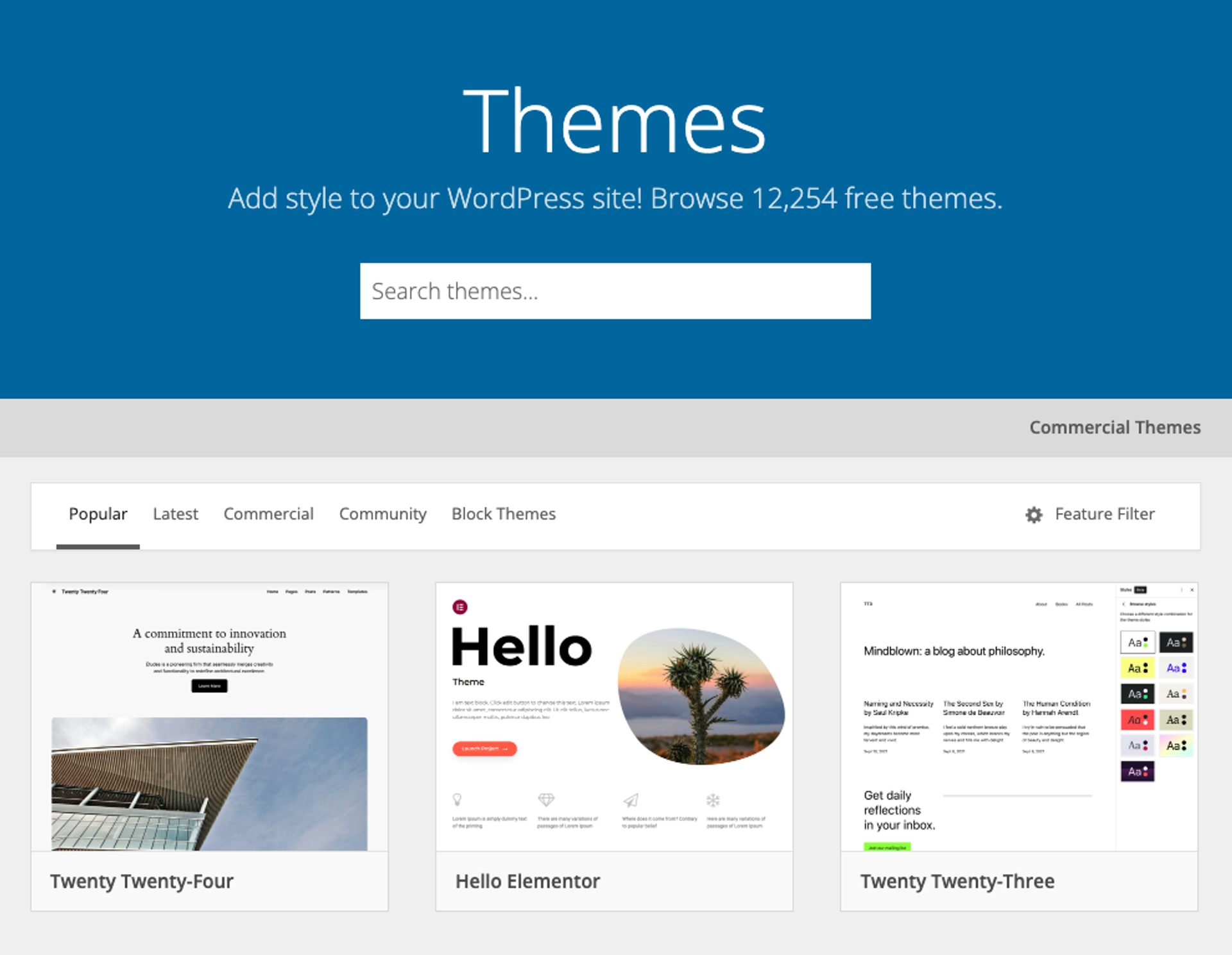 wordpress themes