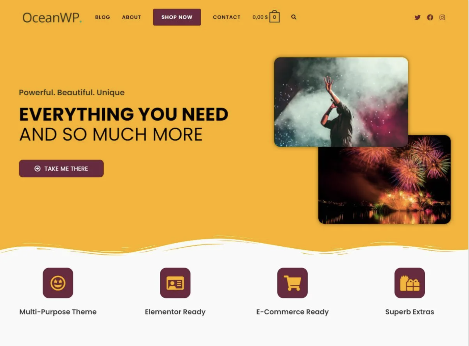 oceanwp wordpress theme