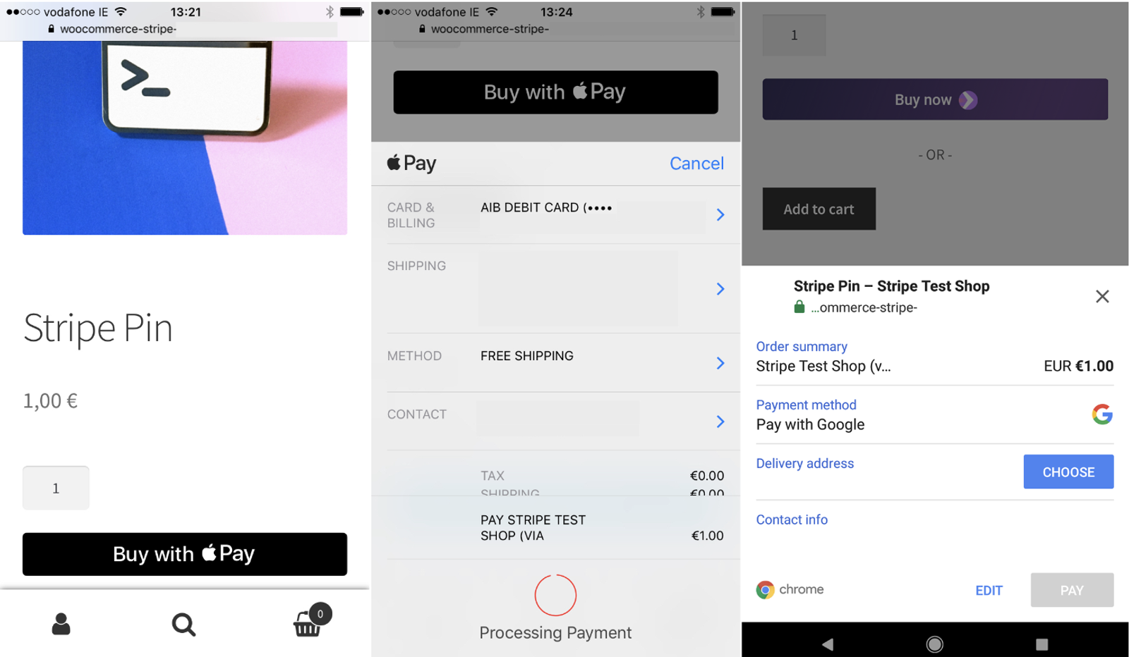 stripe woocommerce integration
