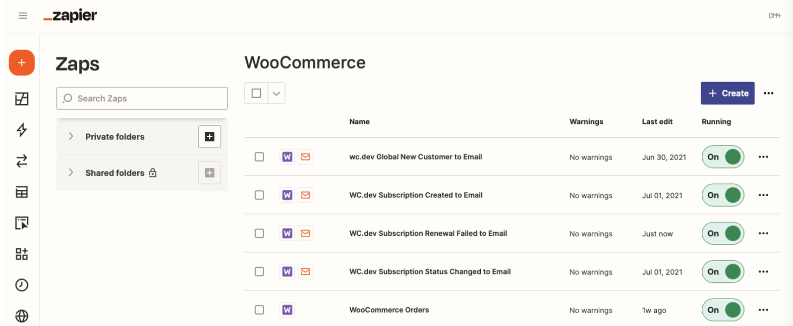 zapier woocommerce integration