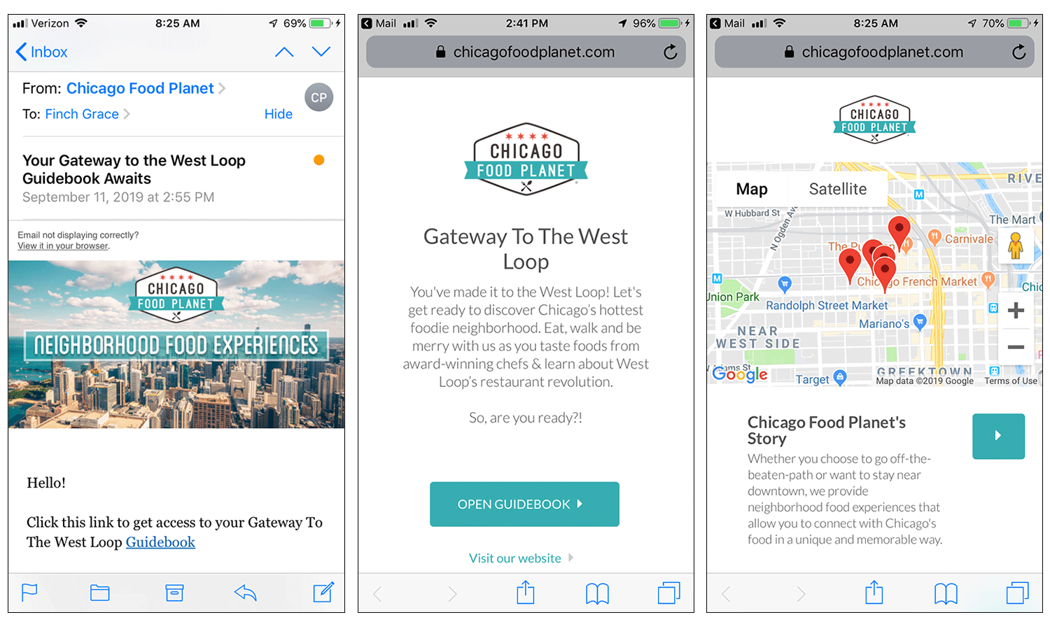 Chicago Food Planet Guidebook