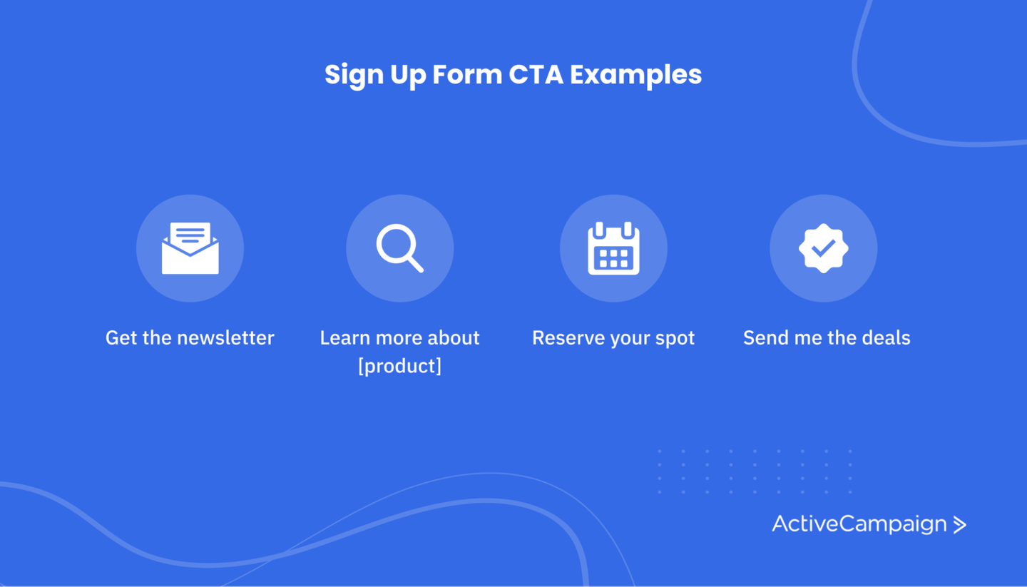 How to Create an Effective Sign-Up Form (+Examples and Templates ...