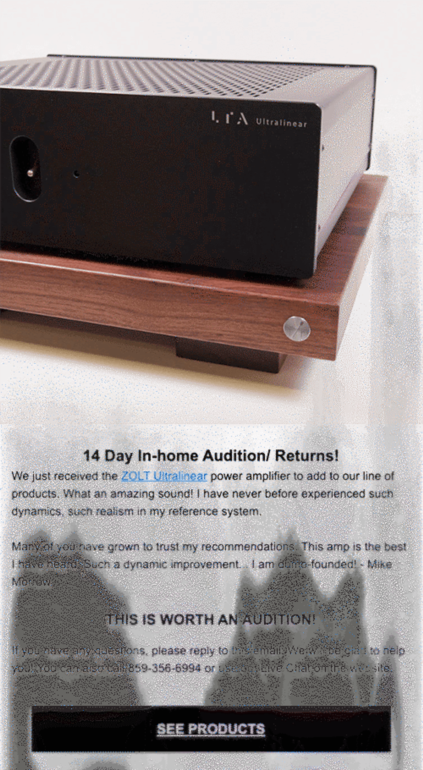 Morrow Audio email