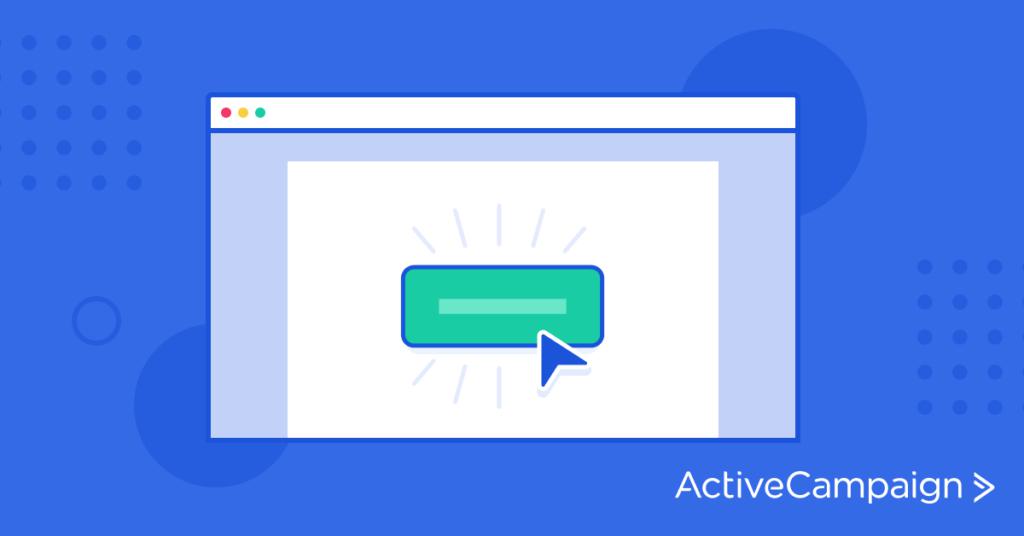 Simulazione di un clic di un bottone, evento fondamentale per il calcolo del click-through rate