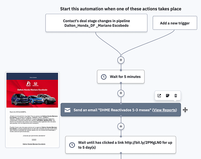 Dalton email campaign