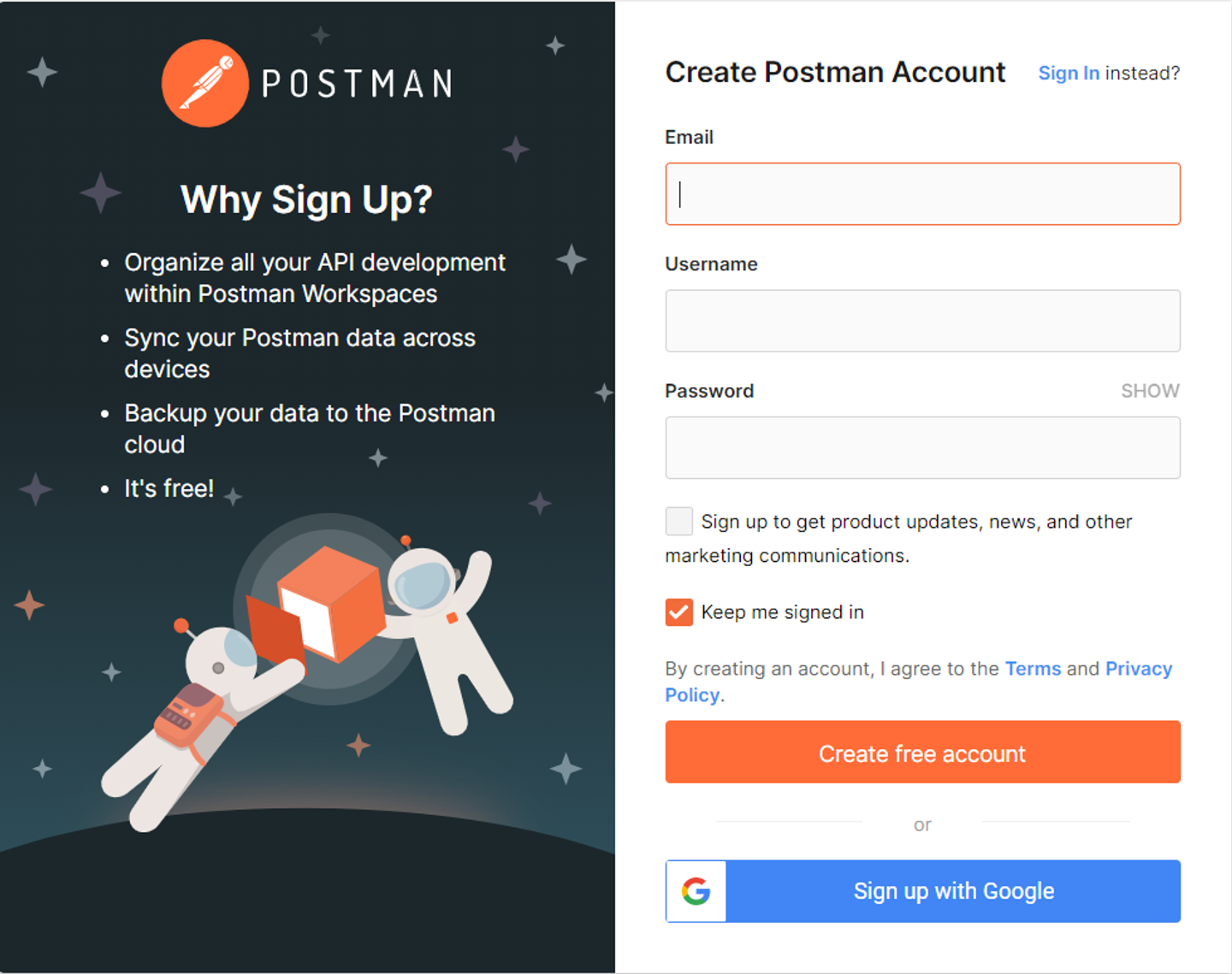 How to Create an Effective Sign-Up Form (+Examples and Templates ...