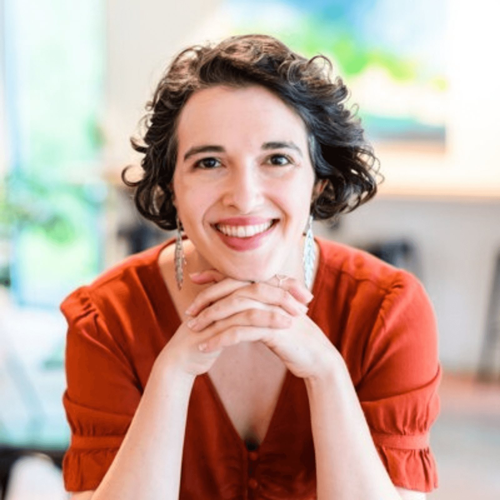 Headshot of Erin Greenawald looking straight at the camera